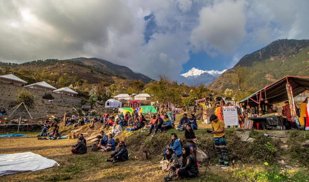 Hill Ventures Adventure Camp And Restaurant Hotel Dharamshala Eksteriør billede