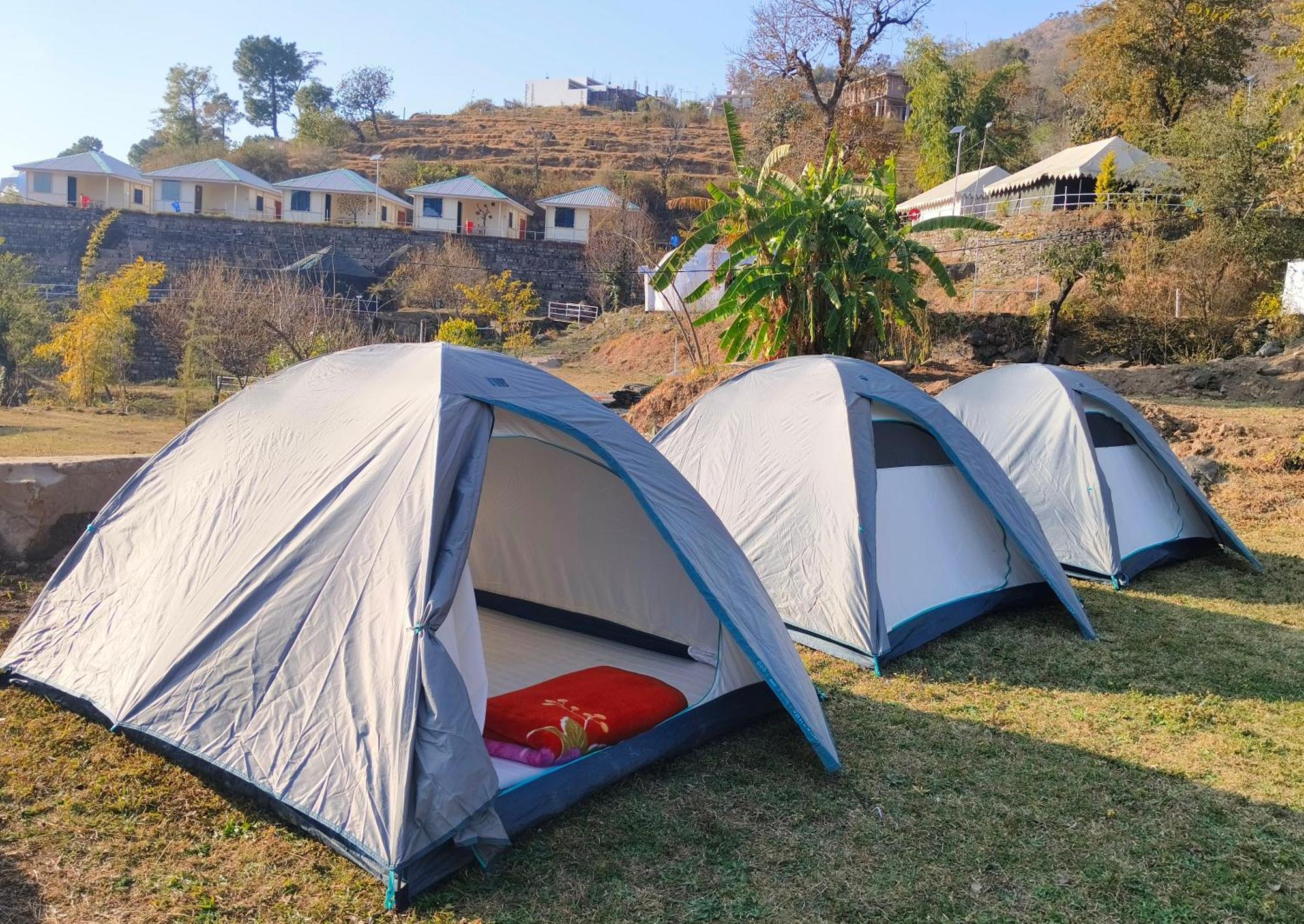 Hill Ventures Adventure Camp And Restaurant Hotel Dharamshala Eksteriør billede